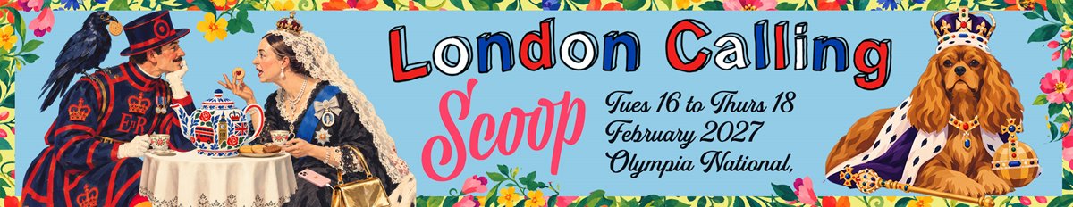 Scoop International, 16 to 18 February 2027 at Olympia National